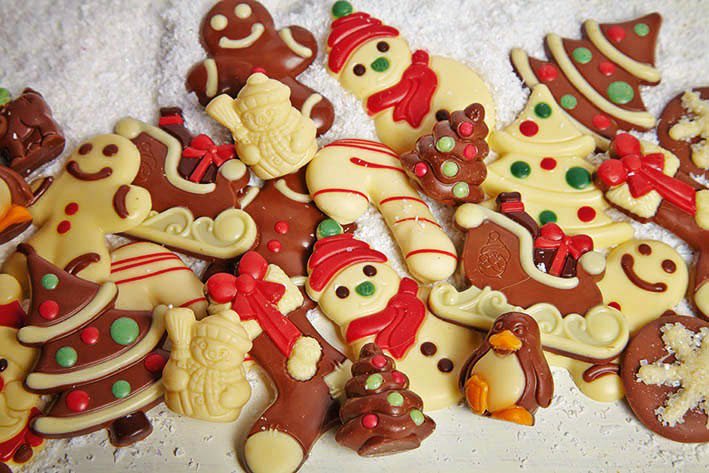 Chocolates's tweet image. Yummy Festive Chocolates!