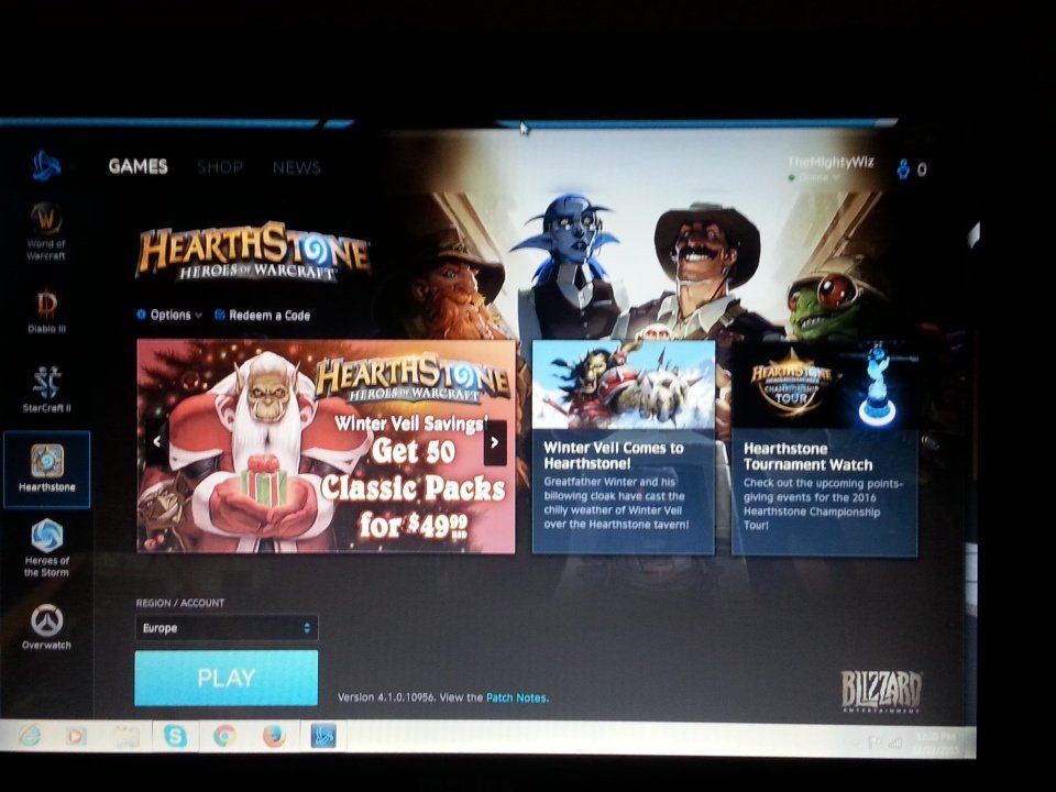Robertionascu1's tweet photo. Playing HearthStone #Adicting https://t.co/7wHPwSnJZi