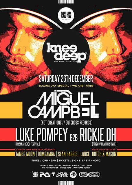 DJJamesMoon's tweet photo. 4 Days until we welcome @miguelcampbell to @Knee_2deep! 
Tickets : https://t.co/pOEy3g7Myi https://t.co/GixgE3f8dB