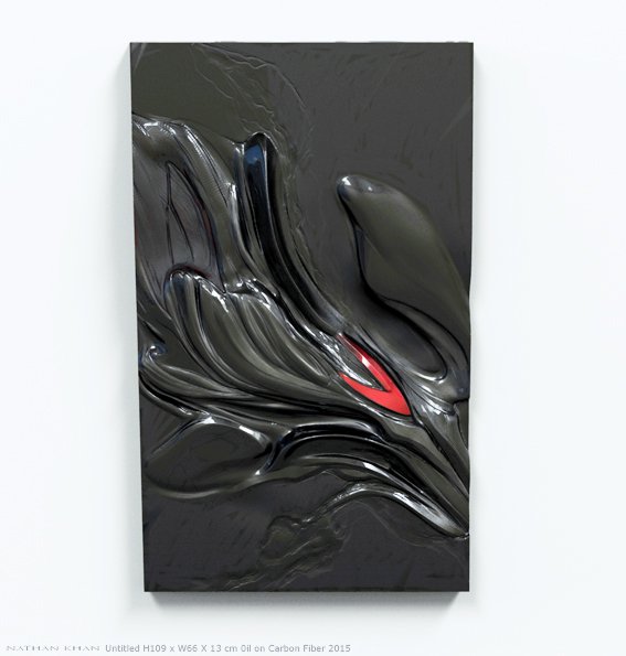 Balvoy_'s tweet photo. Untitled 2015 H109 x W66 x D13 cm Oil on Carbon Fiber https://t.co/jJDuW75eGz
