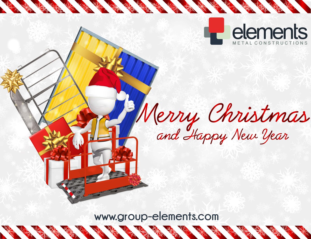 ElementsSafety's tweet image. Happy #christmas! #metalconstruction #metalproduction #safetybarriers #worksafety #safetyfirst keep in touch with us