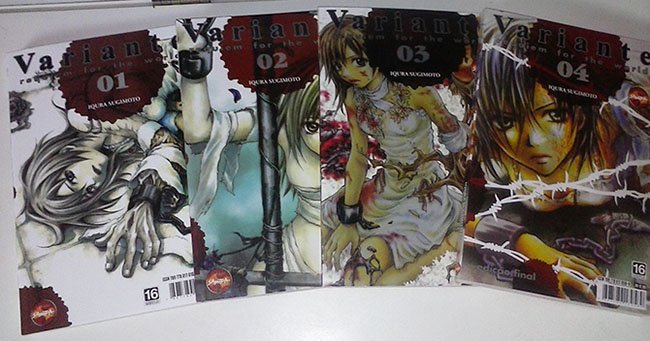 AAcaverna's tweet image. Variante, um mangá lançado pela @NovaSampaEd, tem 4 volumes.

Para quem gosta de horror, é uma boa opção!

#horror