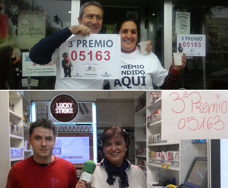 Extremadura7D's tweet photo. El tercer premio, muy repartido, cae en Mérida y Badajoz https://t.co/FDoawcFYy7 https://t.co/ifn79vGv0t