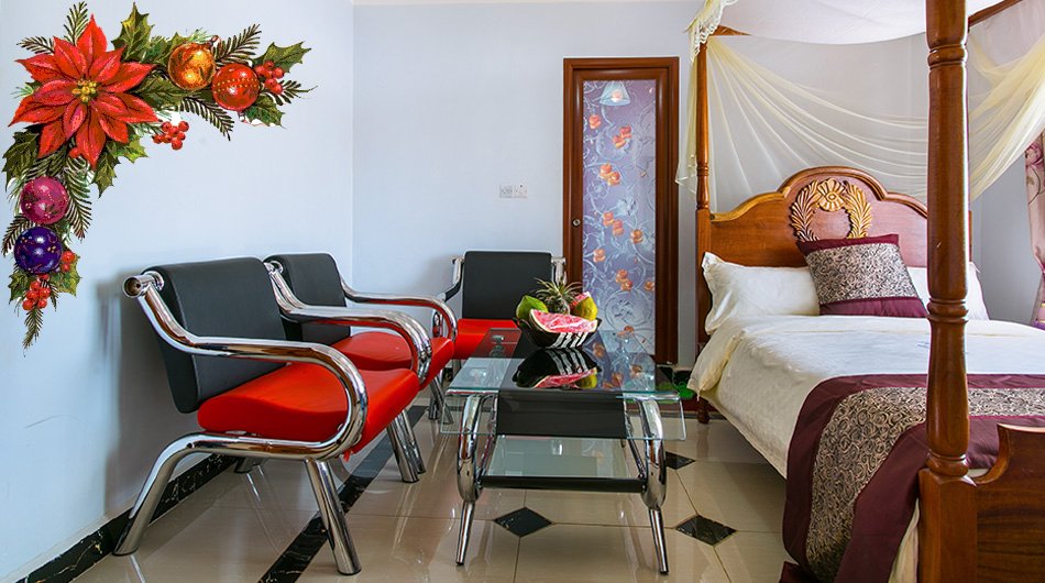 Book accommodation online nicedigitalhotel.com/contact-us.