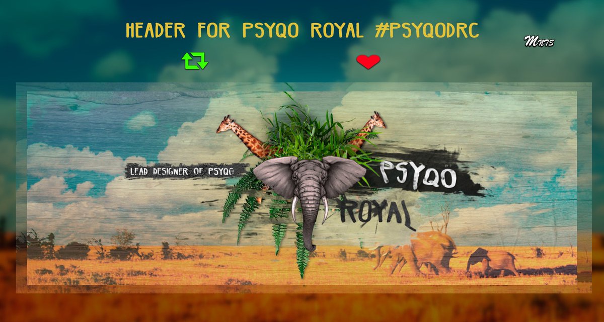 Mntsgfx's tweet image. HEADER FOR: @RoyalCDesign #PsyDRC if enjoy leave a like and rt @PsyQoArtelier @PsyQo_Kolby #gfx #designer