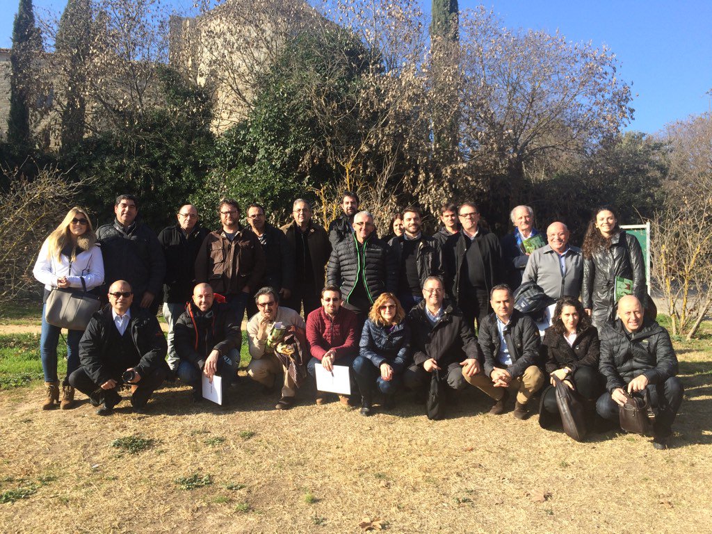 Jornada d'internacionalització a Món San Benet amb els socis. La FEMAC us desitja bones festes!