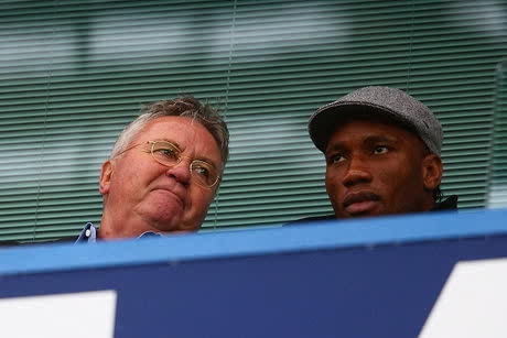 TheBluesNews's tweet photo. Guus Hiddink ingin membawa Didier Drogba kembali ke Chelsea sebagai salah satu asistennya. #KTBFFH https://t.co/IXvrnYZ2vk