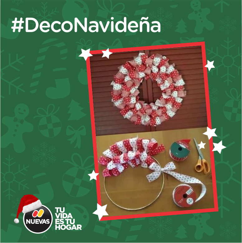 nuevashogar's tweet photo. #Decoración ¿Todavía no decoraste el frente de tu 🏠 Casa? Agarra un alambre y cintas navideñas.. 👌 Listo! https://t.co/uGX3IXJrlX