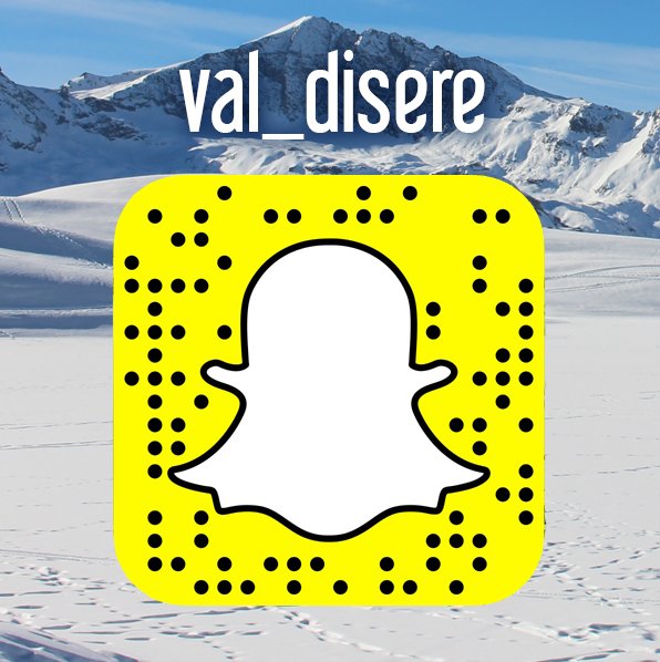 Hey guys, did you add us on snapchat yet? If not, add: val_disere or scan this pic!
