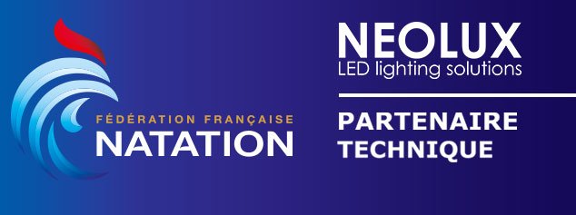 NEOLUX LED lighting solutions partenaire technique de la Fédération Française de Natation