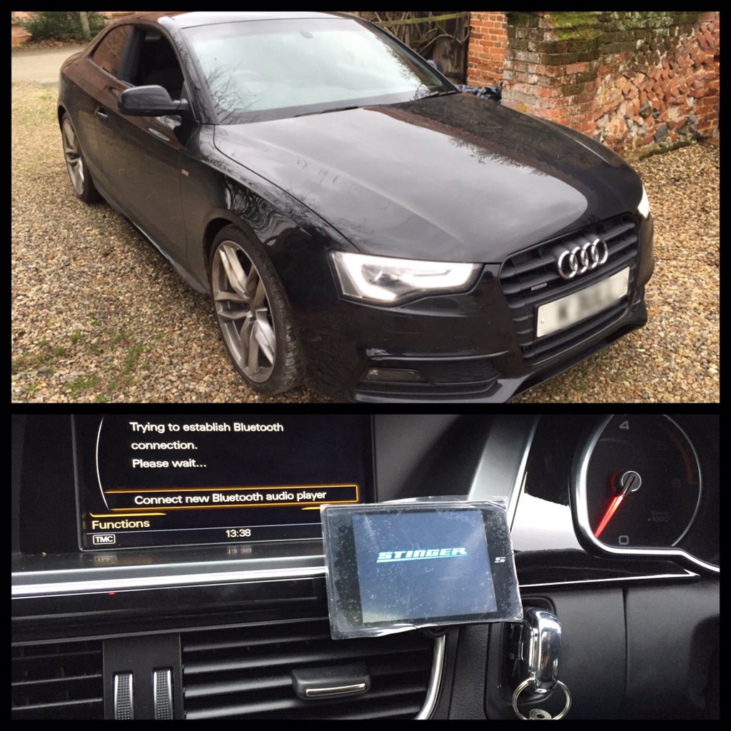 #StingerVIP install complete on this #Audi #A5 #Sline