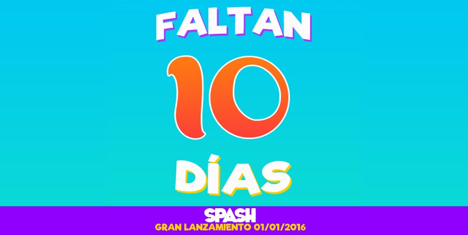 SPASHchannel's tweet photo. En 10 días tu verano va a cambiar. #SPASH La diversión en la palma de tu mano. Subscribite https://t.co/6BKzjGXEme https://t.co/hHJzyZyQ7S