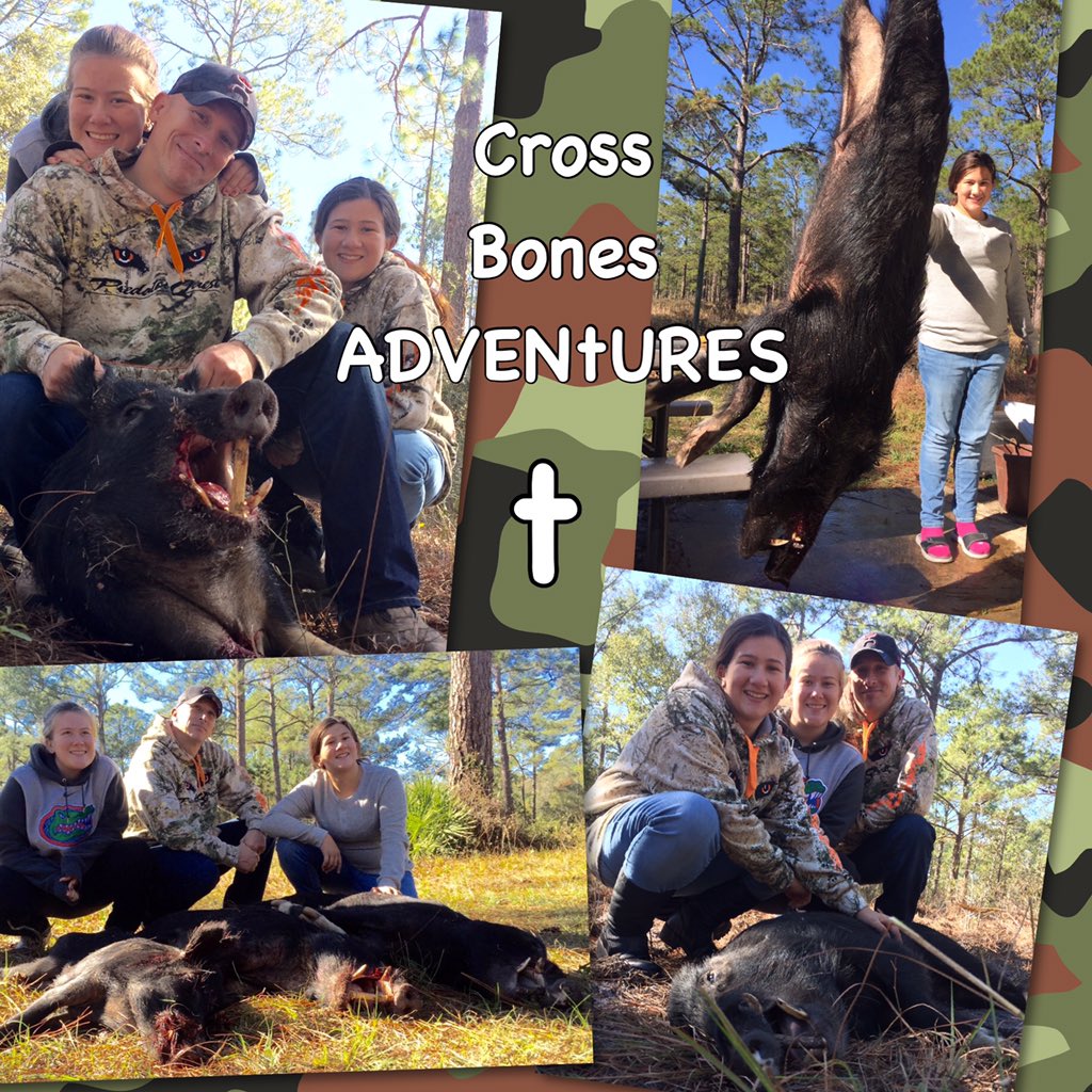 holliwood595's tweet photo. #CROSSBONESADVENtURES #family #fun #hog #hunting #whatgetsyououtdoors #girlhunters getting it done 🐗 https://t.co/HZKnlUWvyX