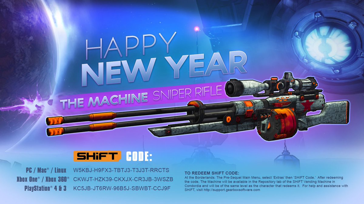 shift codes borderlands the pre sequel save editor shift codes borderlands the pre sequel save editor