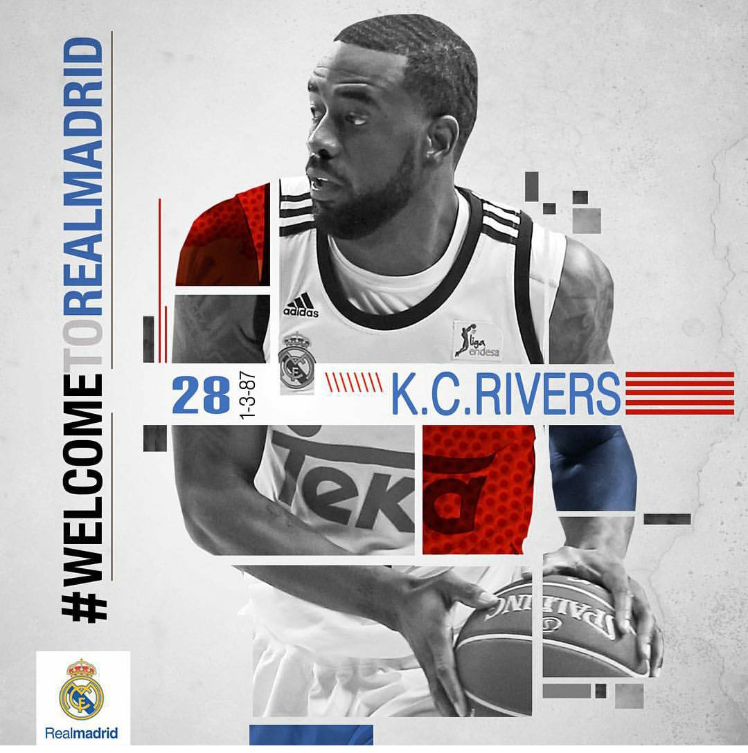 KC Rivers vuelve al Real Madrid y Pablo Laso renueva hasta 2018 CW27II5WsAEr9ro