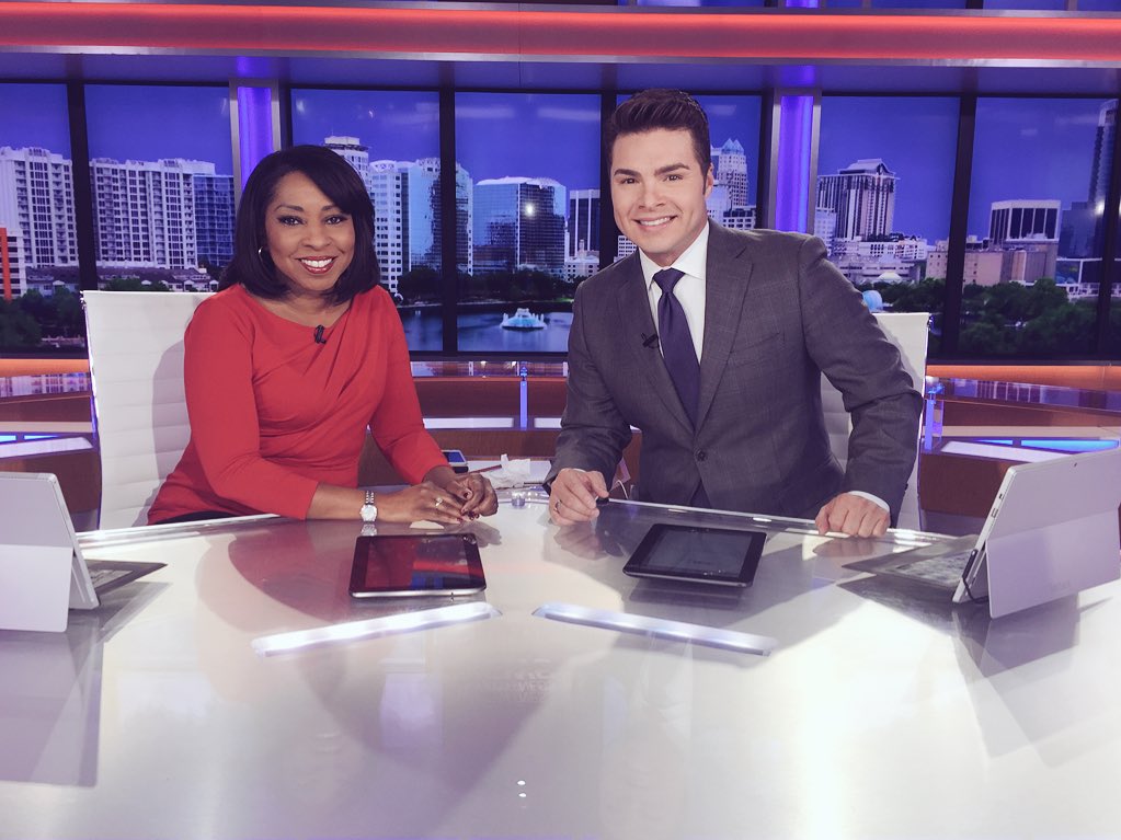 Jorge Estevez (@jesteveztv) on Twitter photo Getting ready for <a href="/WFTV/">WFTV Channel 9</a> at 4pm with @VEcholsWFTV who is in the Christmas Spirit! Getting ready for <a href="/WFTV/">WFTV Channel 9</a> at 4pm with @VEcholsWFTV who is in the Christmas Spirit!