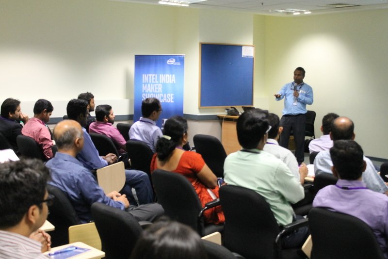 IntelIndia's tweet photo. 17 startups joined us in our first batch of the #IntelMakerLab Workshop today at #Bengaluru https://t.co/ctEvyXGnj5 https://t.co/DYU3gRVxhC