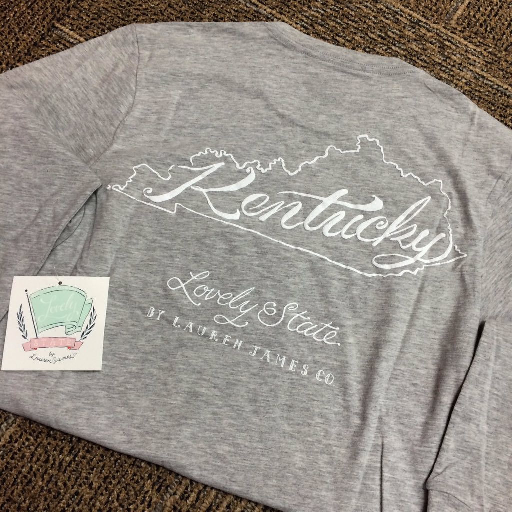 SouthernTog's tweet photo. Ladies, you know you want this new @ShopLaurenJames KY Lovely State shirt! 🎅🏼🎁🎄 #ShopSouthernToggery https://t.co/CAzW0IjelX
