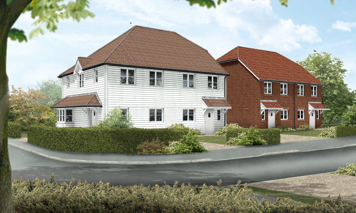 Levelarch's tweet photo. CGI's for East Hall Farm #Sittingbourne #cgi #levelarchitecture https://t.co/EfpZLm2eoI