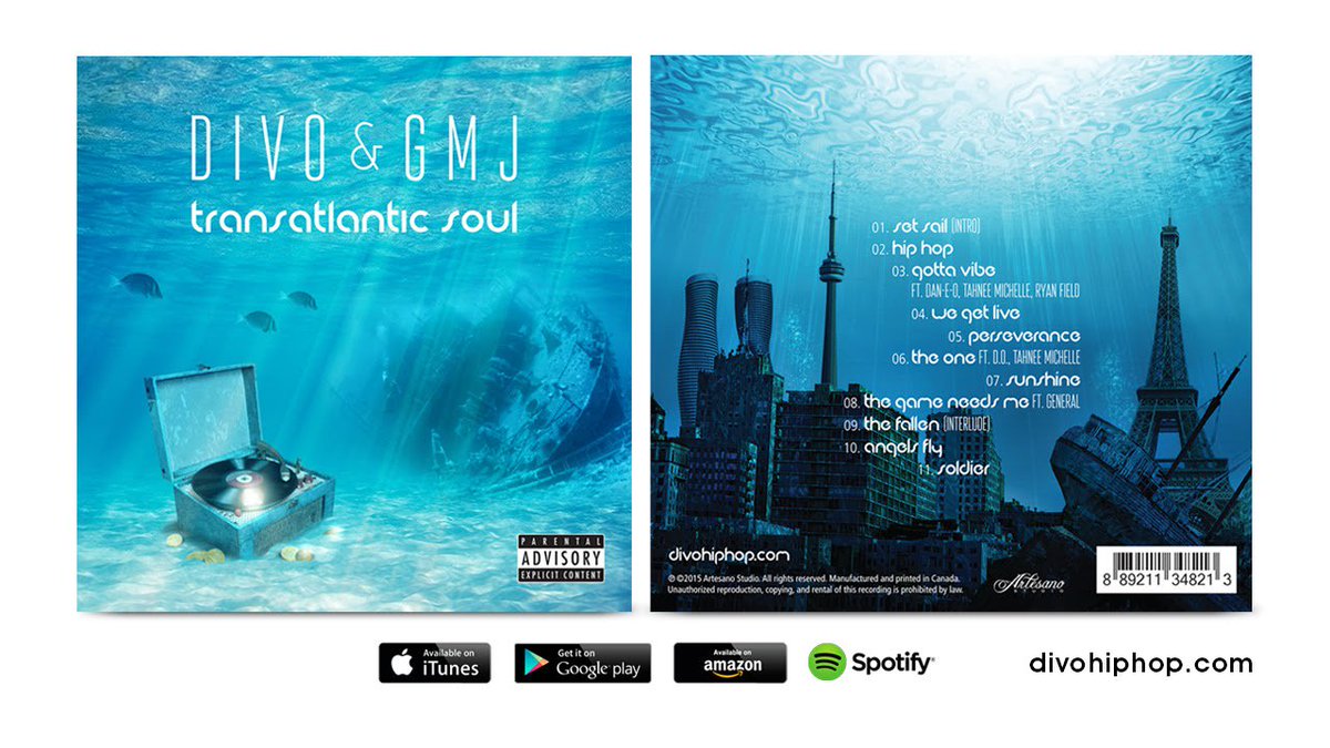 Have you heard this #hiphopalbum ? #TransatlanticSoul by #Divo &amp; <a href="/GMJmusic/">GMJmusic</a> bit.ly/1O6PRas Give it a #listen