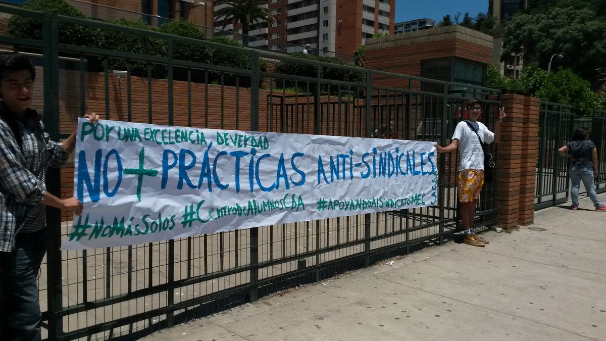 MecSindicato's tweet photo. No más practicas antisindicales #Vaparaíso  @ucvradio https://t.co/dtl31zDe59
