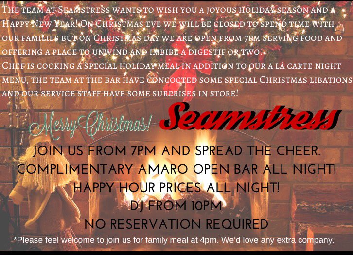 Gearing up for our Xmas party!  Come check it out! Christmas Day 7pm-