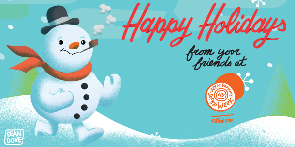 NYSuperWeek's tweet photo. Happy holidays from your friends at New York Super Week! https://t.co/FBOkjKt1OX