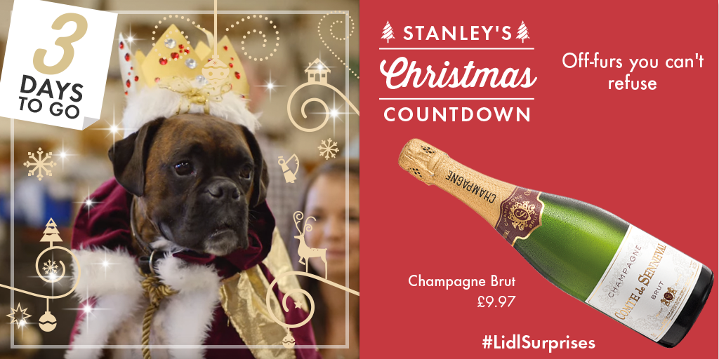 LidlGB's tweet image. 3 days to go. Stock up on champagne for the big day...