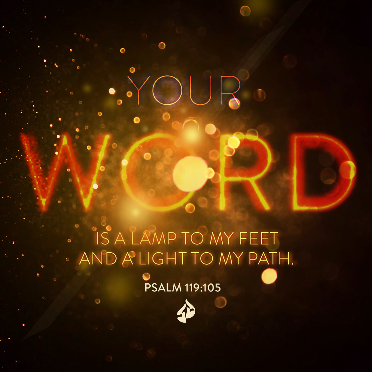 InTouchMin's tweet photo. Your #Word is a lamp to my feet and a #light to my path. 
#Psalm 119:105 https://t.co/Zdhoz77ciU