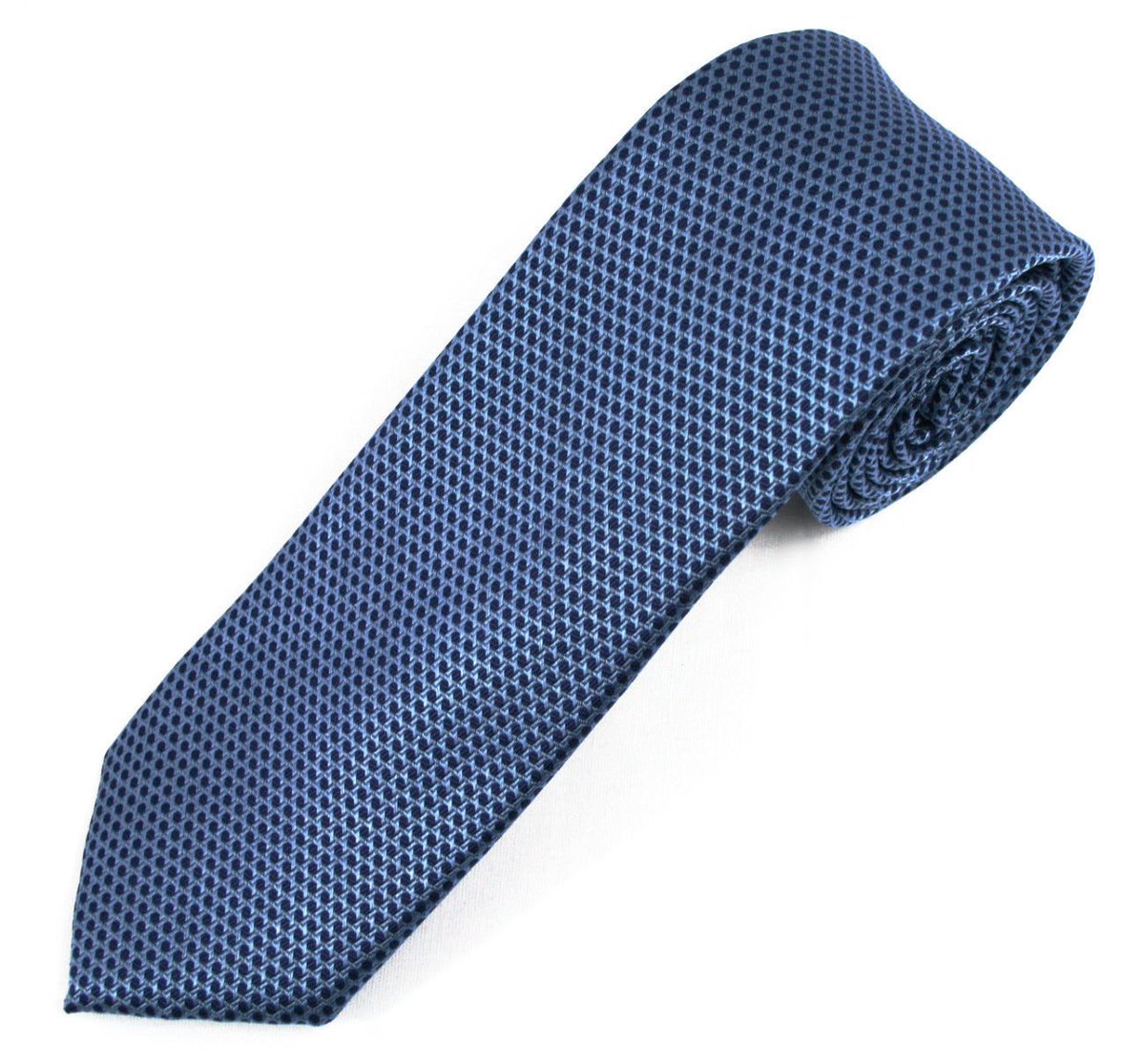 ThreeGuysTies's tweet photo. Haines &amp; Bonner Blue Tonal Mosaic #Necktie. 100% woven #silk! Available here: https://t.co/E7xXP6qLb4 #menswear https://t.co/a46HTRlKpF