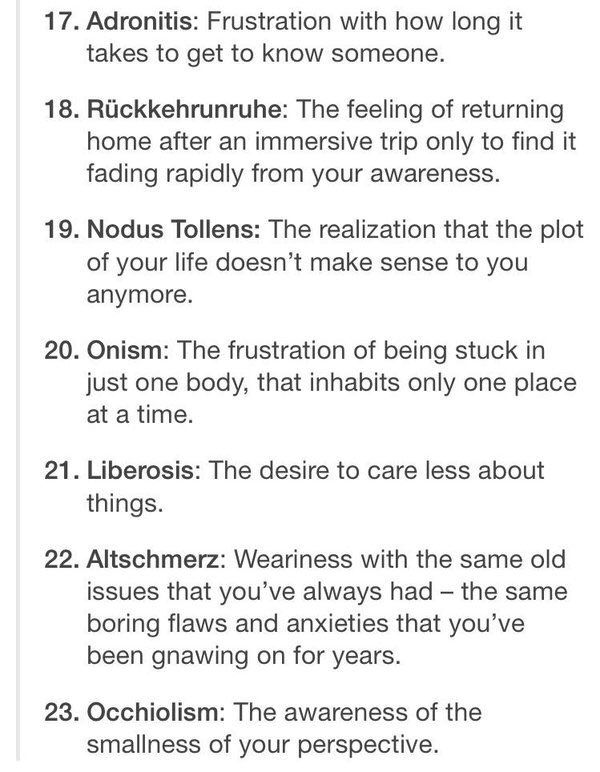 iadorewomen_'s tweet photo. "23 emotions people feel but can't explain" HOLY SHIT 😳👀 https://t.co/cCLoMKFmHs