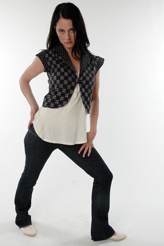 SuperLizeM's tweet image. 2/11 #RobinTunney for #BuiltByWendy #Spring2006 #shooting #photohoot #mode #fashion
