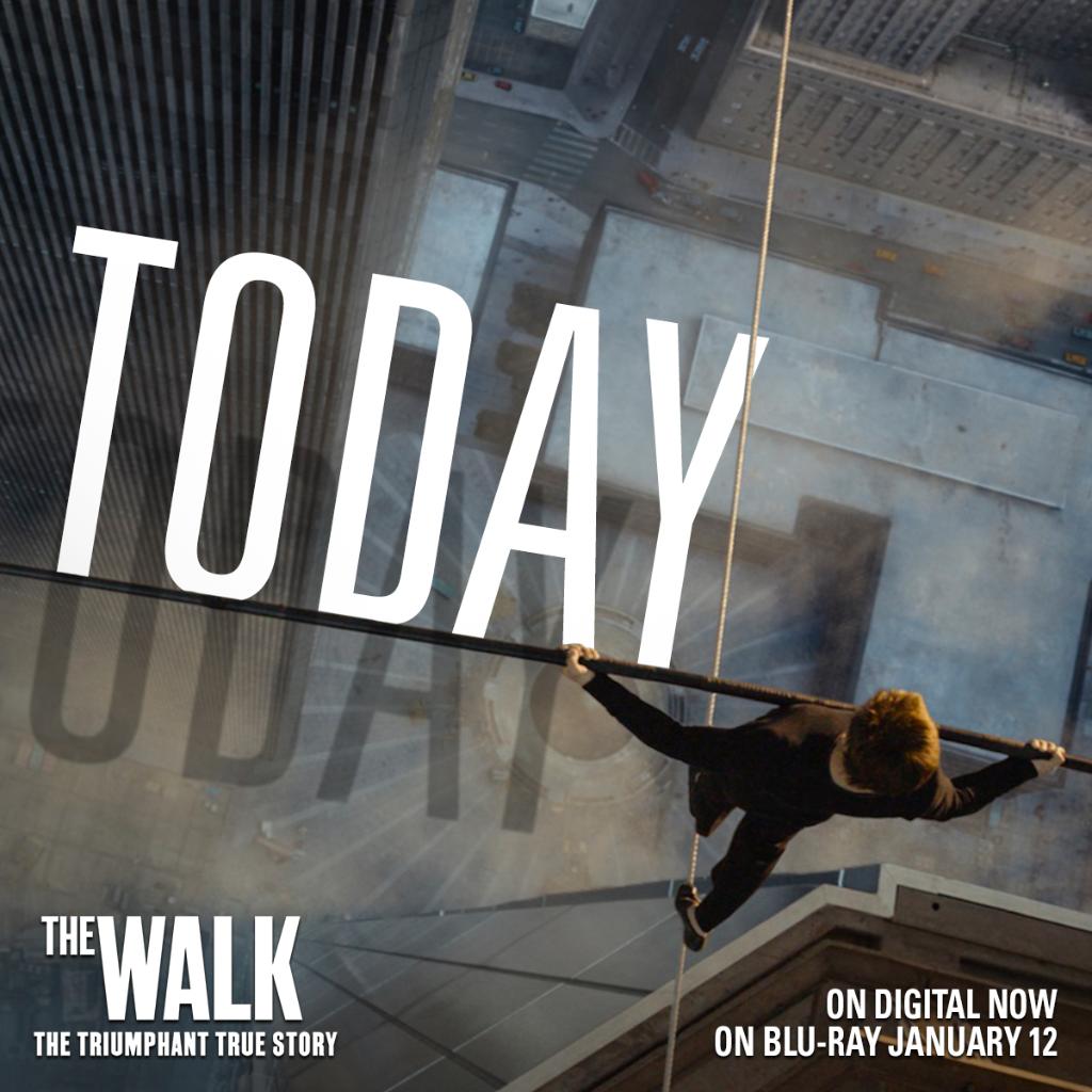 TheWalkMovie's tweet photo. Take your holiday to new heights! #TheWalkMovie is now on Digital. https://t.co/rpNcwzUDbt https://t.co/hJ4I0PY8Rr