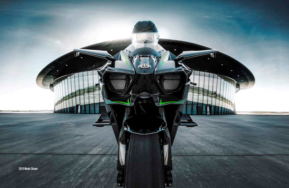 KawasakiUSA's tweet photo. The 2016 Ninja H2R* isn't your dream bike: it's THE dream bike. *MY15 shown https://t.co/K3OPvDfYek