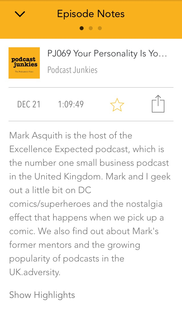 MarcJohanssen's tweet photo. "Have a Nice Day" listening to the @podcast_junkies interview with guest @MrAsquith #DCMark https://t.co/F17Zw5Gyez