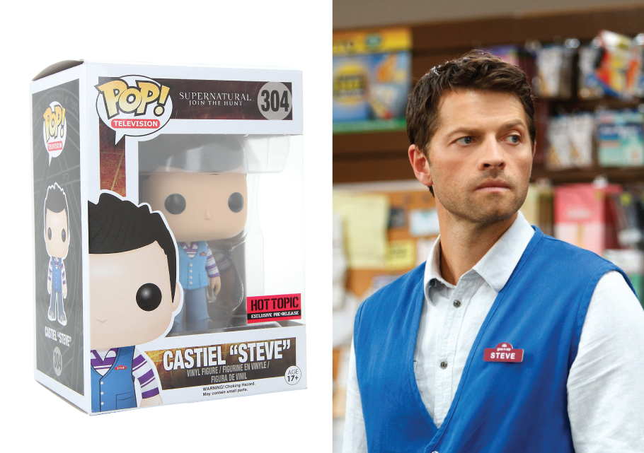 TheNerdFu's tweet photo. #Castiel "Steve" Pop! is real &amp; available now via Hot Topic.
Get yours: https://t.co/6cqdEjqs4Y
#Supernatural #SPN https://t.co/tdIKFt1UvP