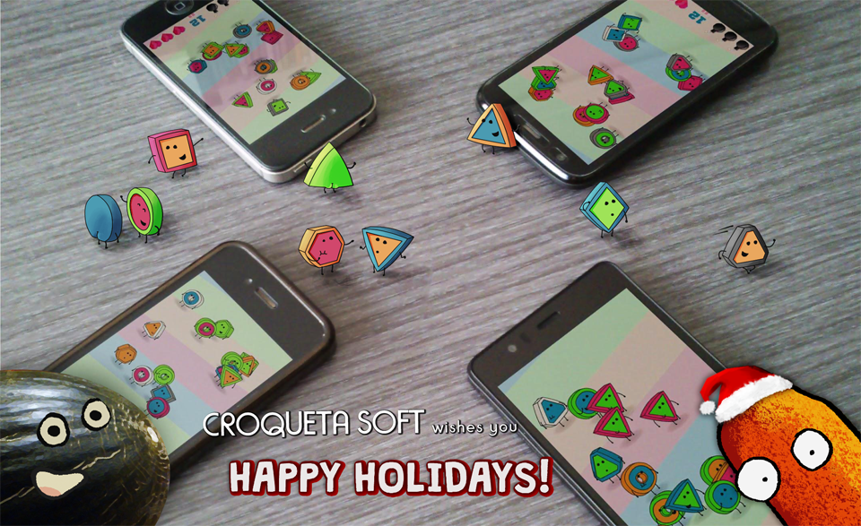 CroquetaSoft's tweet photo. Estas navidades distrae a tu cuñado jugando a SuperMix y evita así la chapa del siglo. Felices fiestas! https://t.co/qGWfgPQOWq