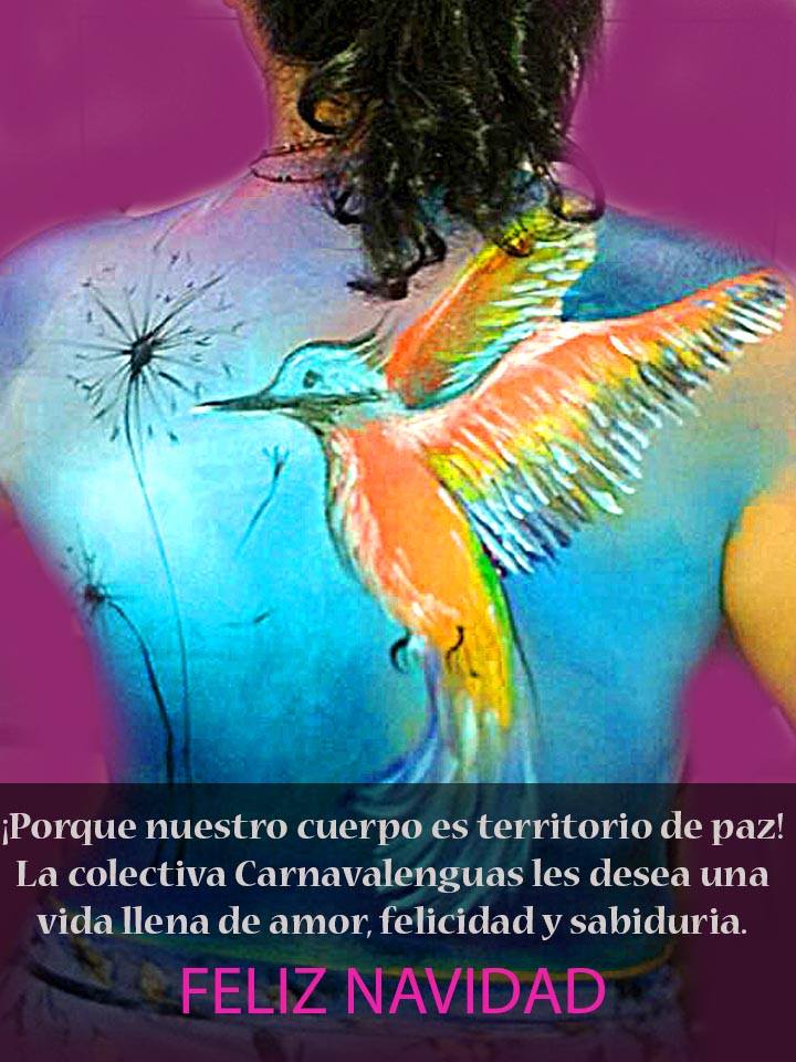 Carnavalenguas's tweet photo. @ANMujeres @vamosmujer @ONUMujeresCol @SismaMujer @Ciase_ong @SecreMujerMIRA @MujeresCrean Feliz navidad https://t.co/mjvBIx0Dsj