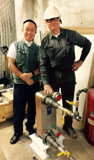 EnwaveSeattle's tweet image. @EnwaveSeattle improving efficiency of @hotel_max, recycling waste energy to heat hot water.