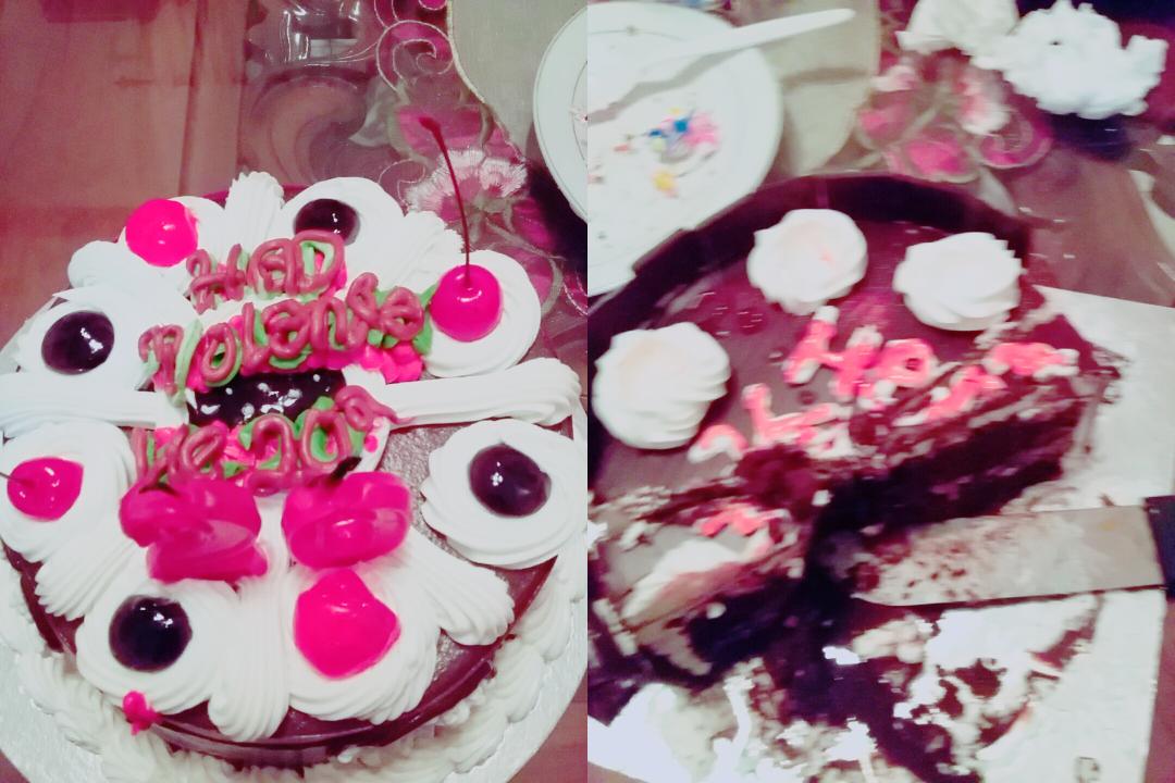 Kue terindah diusi 20anku. 
#20dec😘