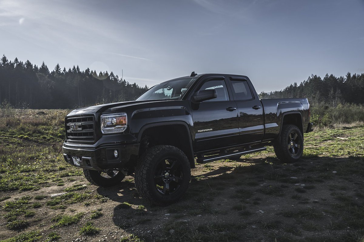 Black Bess in her true habitat...<a href="/GMCCanada/">GMC Canada</a> #islandgm
