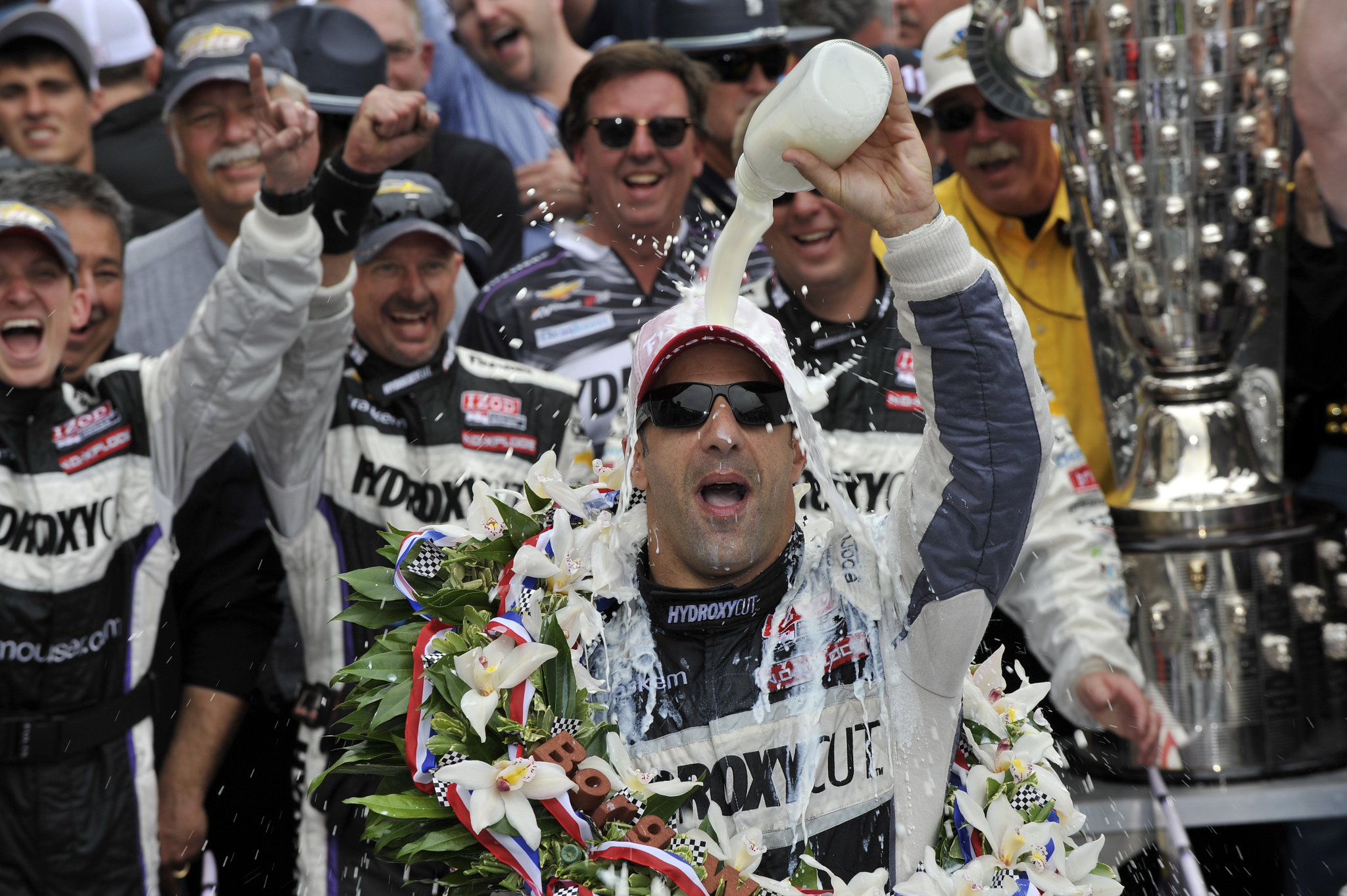 Happy birthday to Tony Kanaan. His Indy 500 win:  