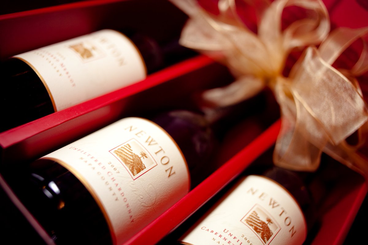 Gifts of our Unfiltered wines are always appreciated. bit.ly/NewtonUnfilter…