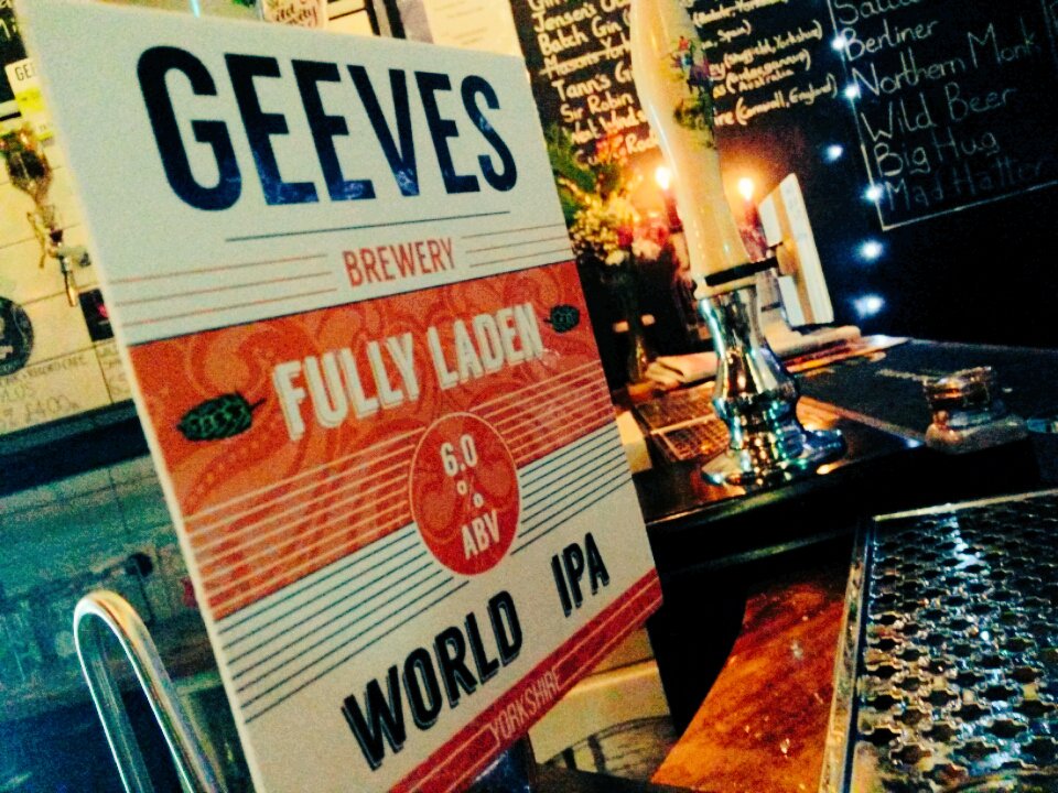 absurdlyso's tweet photo. Always Something Different @TheRecordCafe @IndieQtrBfd #FullyLaden #Yorkshire #World #IPA #AskGeeves #BigUpBradford https://t.co/xJZAjDKD21