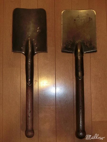 ▽Fc右1012 希少 ドイツ軍 実物 ストレートスコップ ▽Fc右1012 希少