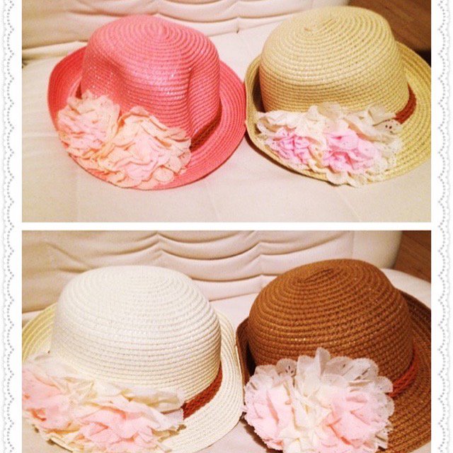 Latest #peachandleach joiner makes these #toddler #sunhats ! Can't wait for #summer to try these out! #gifts #cute