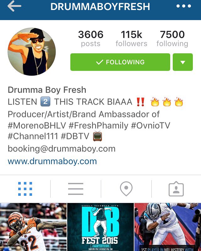 PentagonValley's tweet photo. Shoutout @DrummaBoyFRESH 💪🏾 #dabfest2015 https://t.co/eDSTcXqXfJ
