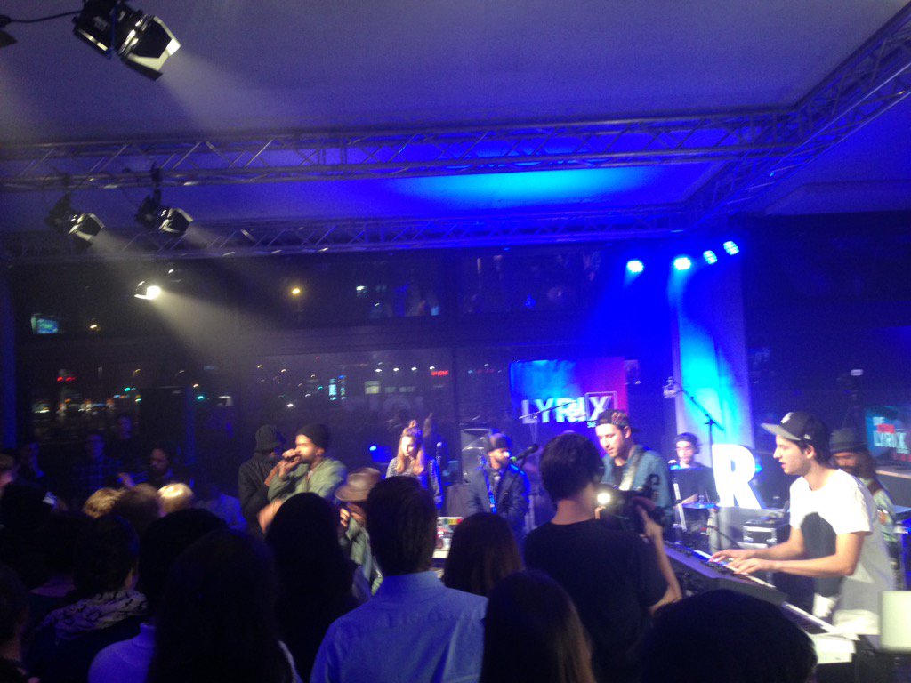 Silja_Line's tweet photo. It's happening! #lyrixsession @JASCREW https://t.co/o1Yz97a6qc