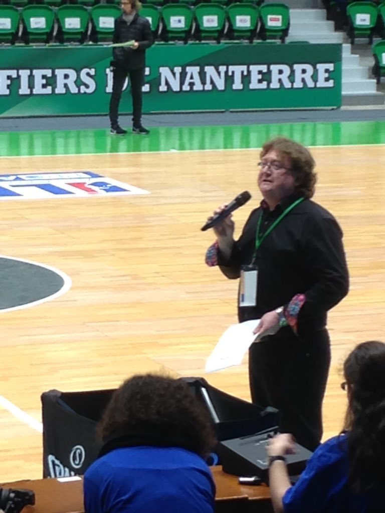 BenjaminMaurel's tweet photo. #Mercato Le speaker du @BCMBasket pigiste de Jamil pour un match #JSFMSB #WeAreJSF https://t.co/QqukAqsq3P
