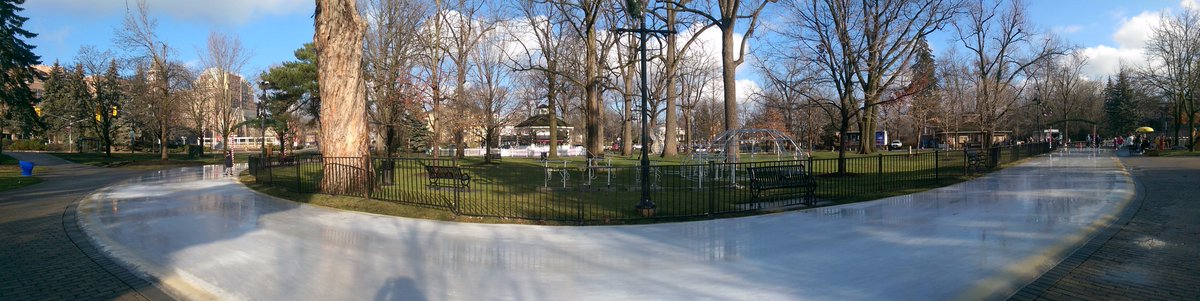Hope you are enjoying this beautiful day at Gage Park on the skate trail! There's still time to lace up!